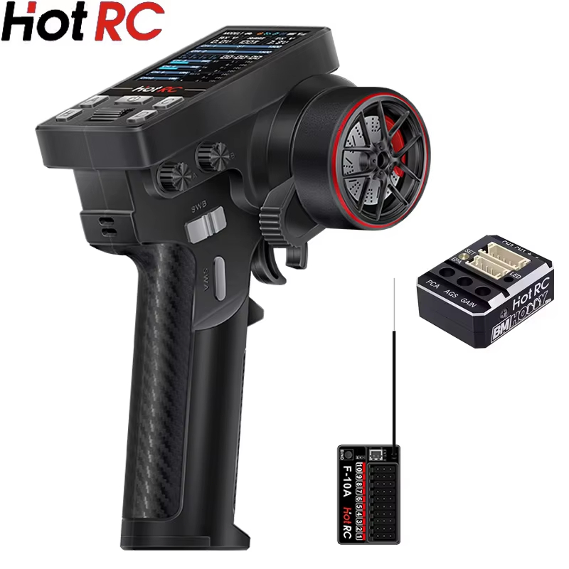 Radio Transmitter 2.4Ghz - جهاز إرسال HotRC CT-10B بـ 10
