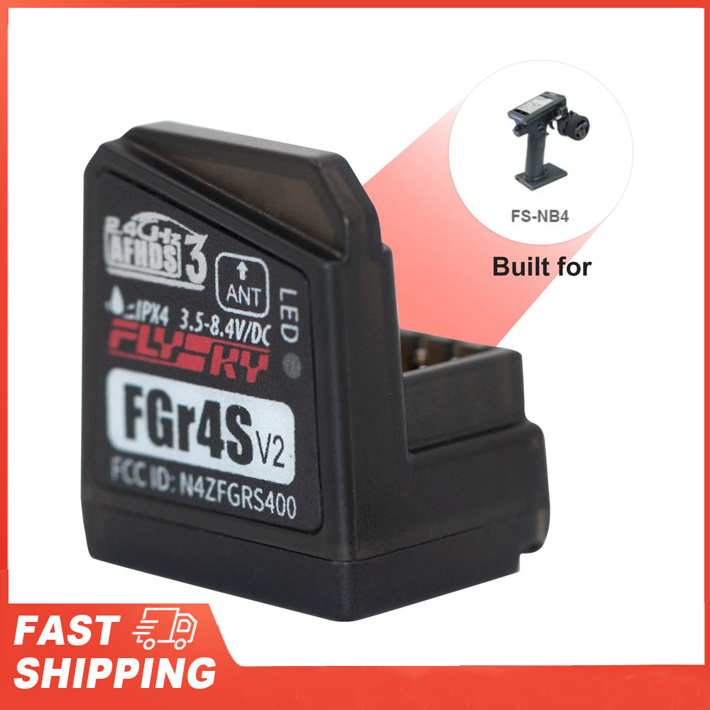 Flysky Transmitter - جهاز استقبال Flysky FGR4S V2 AFHDS