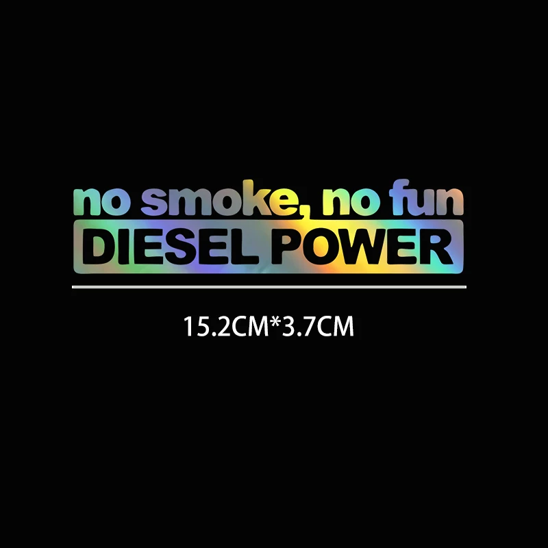 Smoke Stopper - 15.2X3.7 سنتيمتر ملصقات السيارات لا دخان