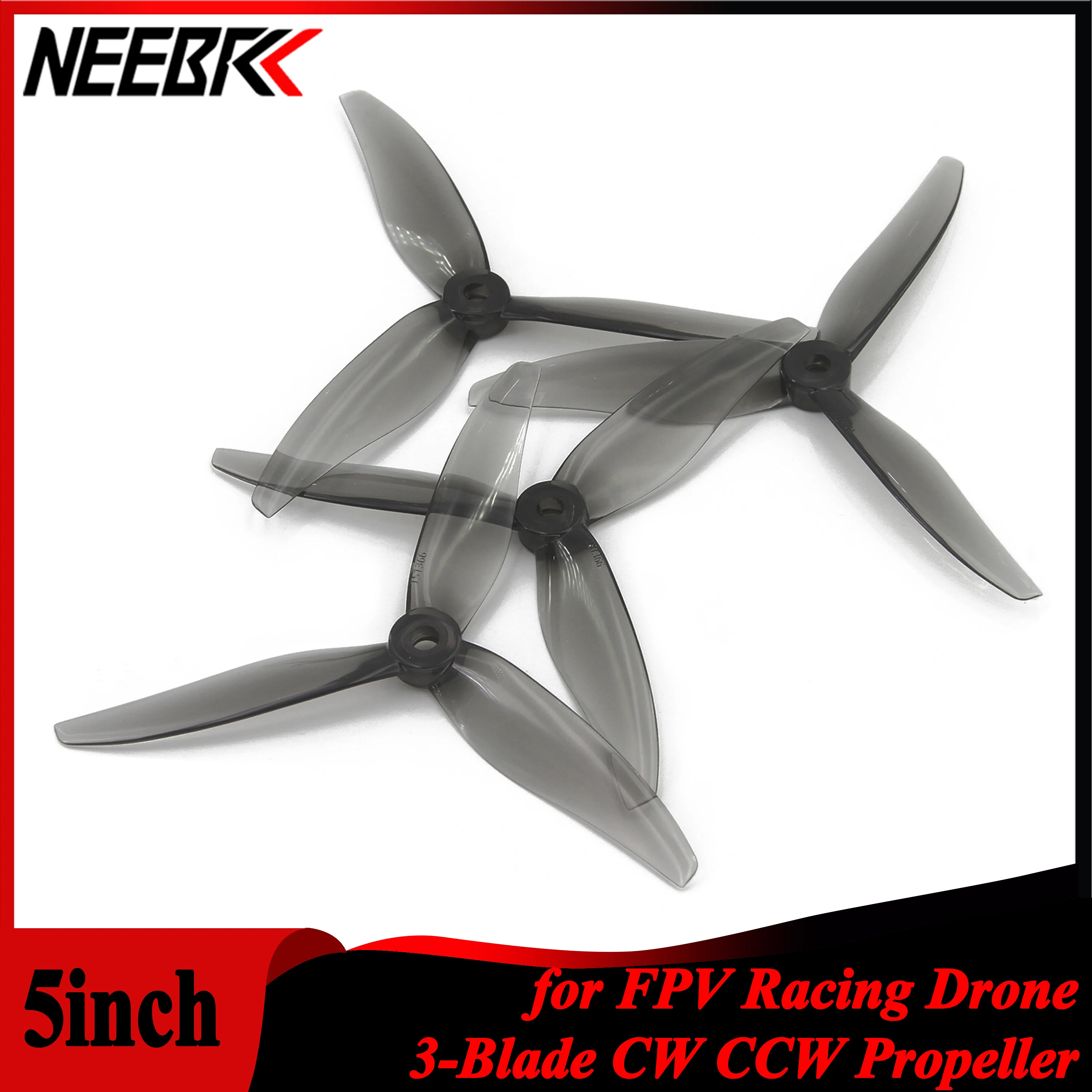 5 Inch Propeller - NEEBRC 12 زوجًا من مراوح 5