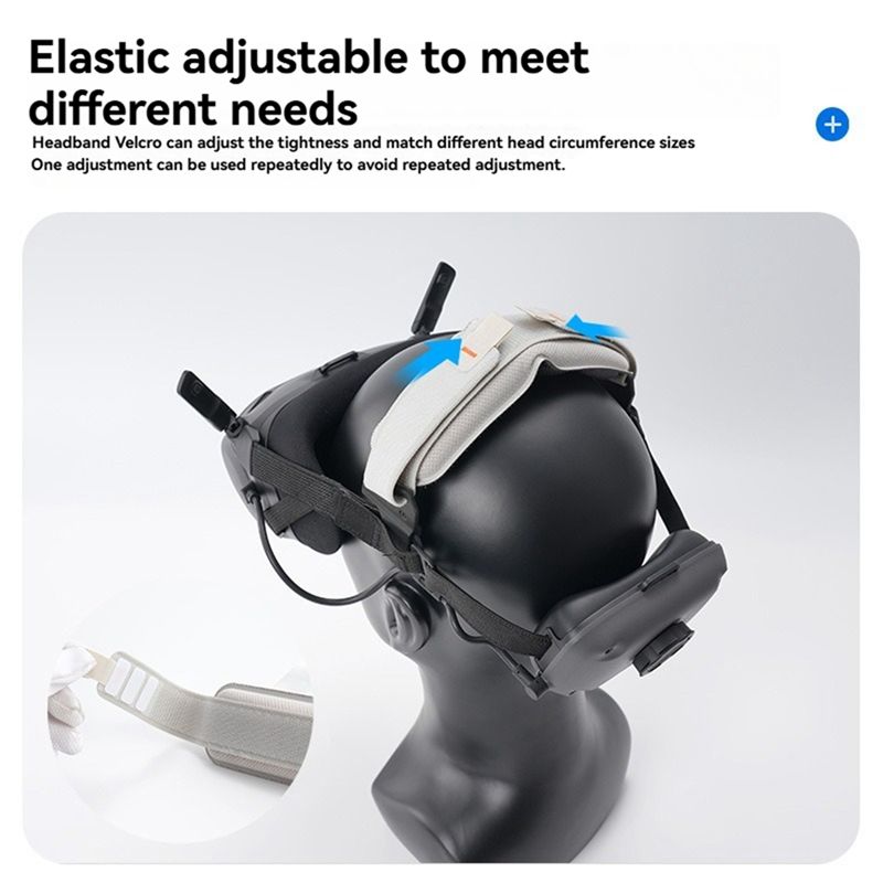 Drone Goggles Dji - Y44A: حزام رأس إضافي لنظارات DJI