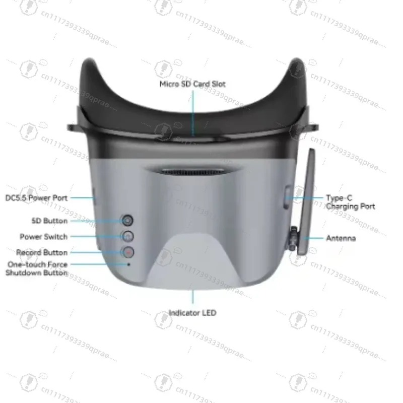 Goggles Fpv - نظارات FPV التناظرية BETAFPV VR04 بشاشة