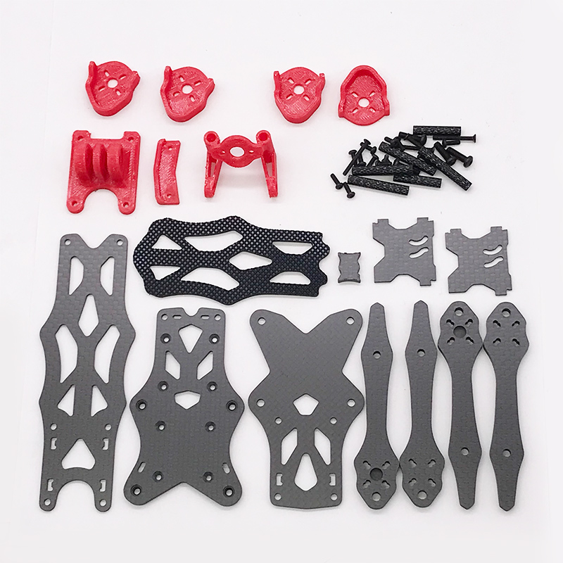 APEX 3 3 بوصة 147 مللي متر قاع - مراجعة Carbon Fiber Drone Frame وسعره