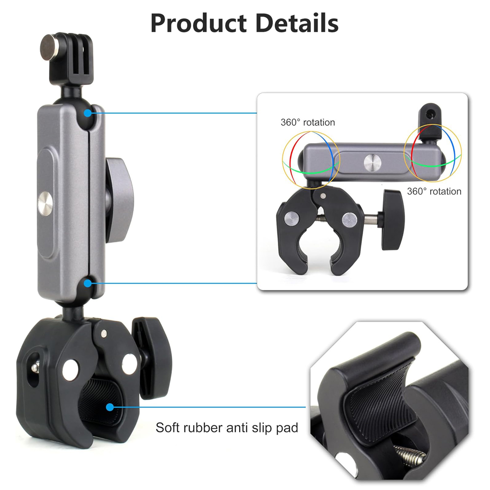 حامل التثبيت الفائق 360 °   حا - مراجعة Runcam Camera وسعره