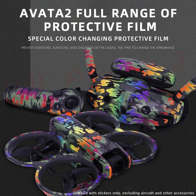 ل DJI Avata 2 ملصقات الطائرة ب - مراجعة Drone Goggles Dji وسعره