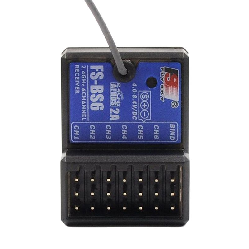 جهاز استقبال Flysky FS-BS6 2.4 - مراجعة Flysky Transmitter وسعره