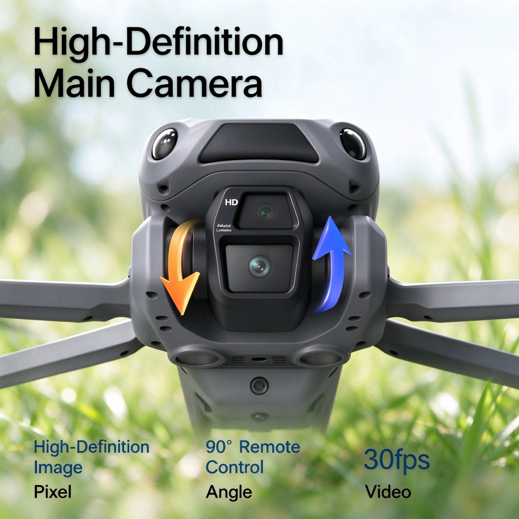 طائرة بدون طيار LF682 MAX GPS  - مراجعة Drone Gimbal وسعره