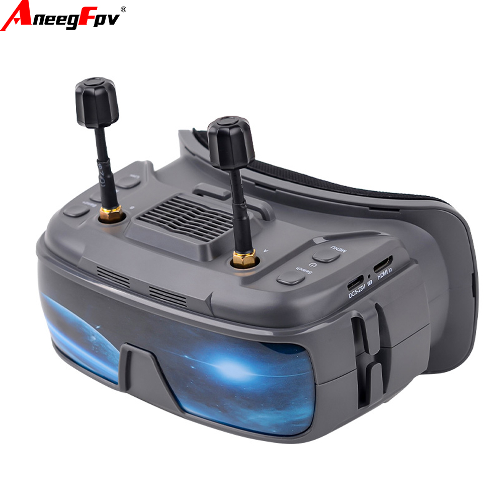VR200 3.5 بوصة FPV نظارات 5.8G - مراجعة Goggles Fpv وسعره