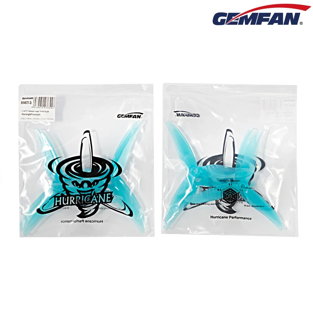 10 أزواج (10CW + 10CCW) Gemfan - مراجعة 5 Inch Propeller وسعره