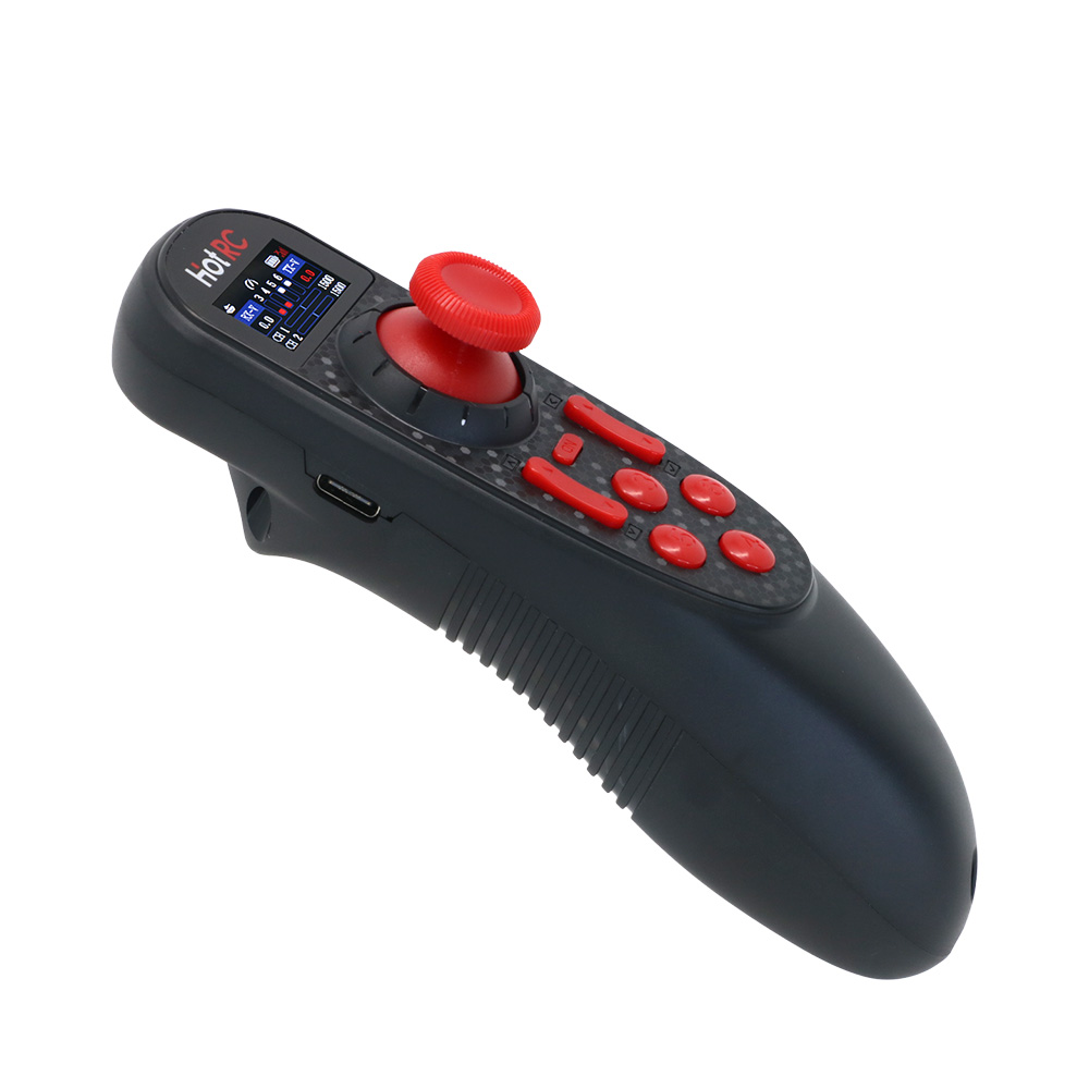 نظام راديو HOTRC DS-650 بـ 6 ق - مراجعة Radio Transmitter 2.4Ghz وسعره