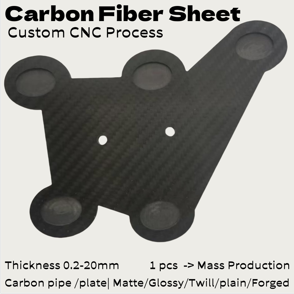ألواح وأجزاء من ألياف الكربون  - مراجعة Carbon Fiber Drone Frame وسعره