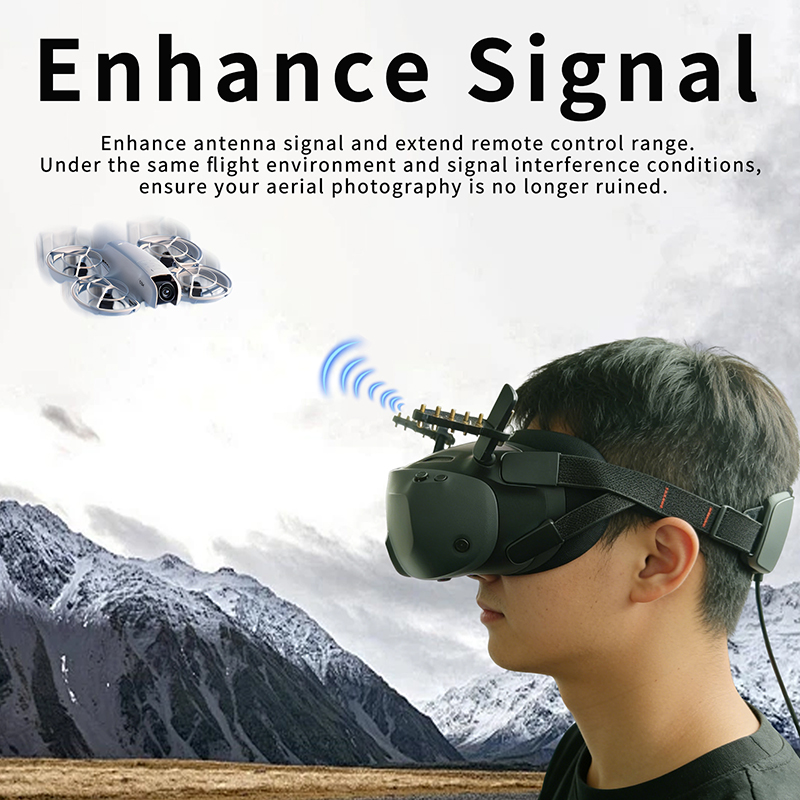 نظارات طيران لطائرة DJI NEO2/A - مراجعة Drone Goggles Dji وسعره