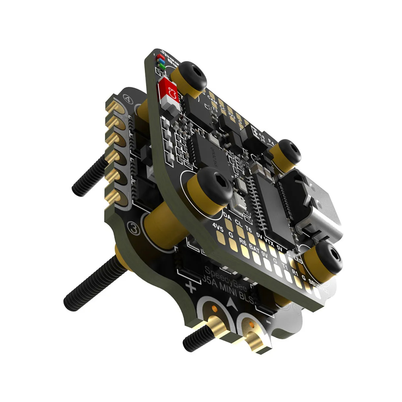 وحدة التحكم في الطيران SpeedyB - مراجعة 4 In 1 Esc وسعره