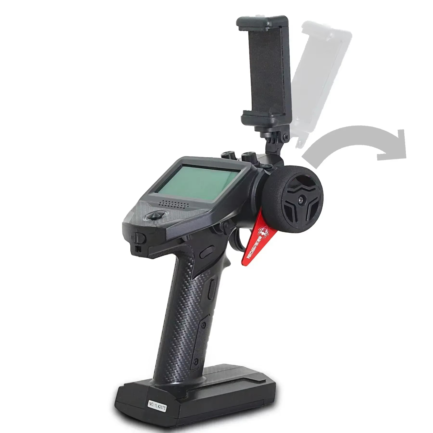 مجموعة واحدة من حامل الهاتف لج - مراجعة Flysky Transmitter وسعره