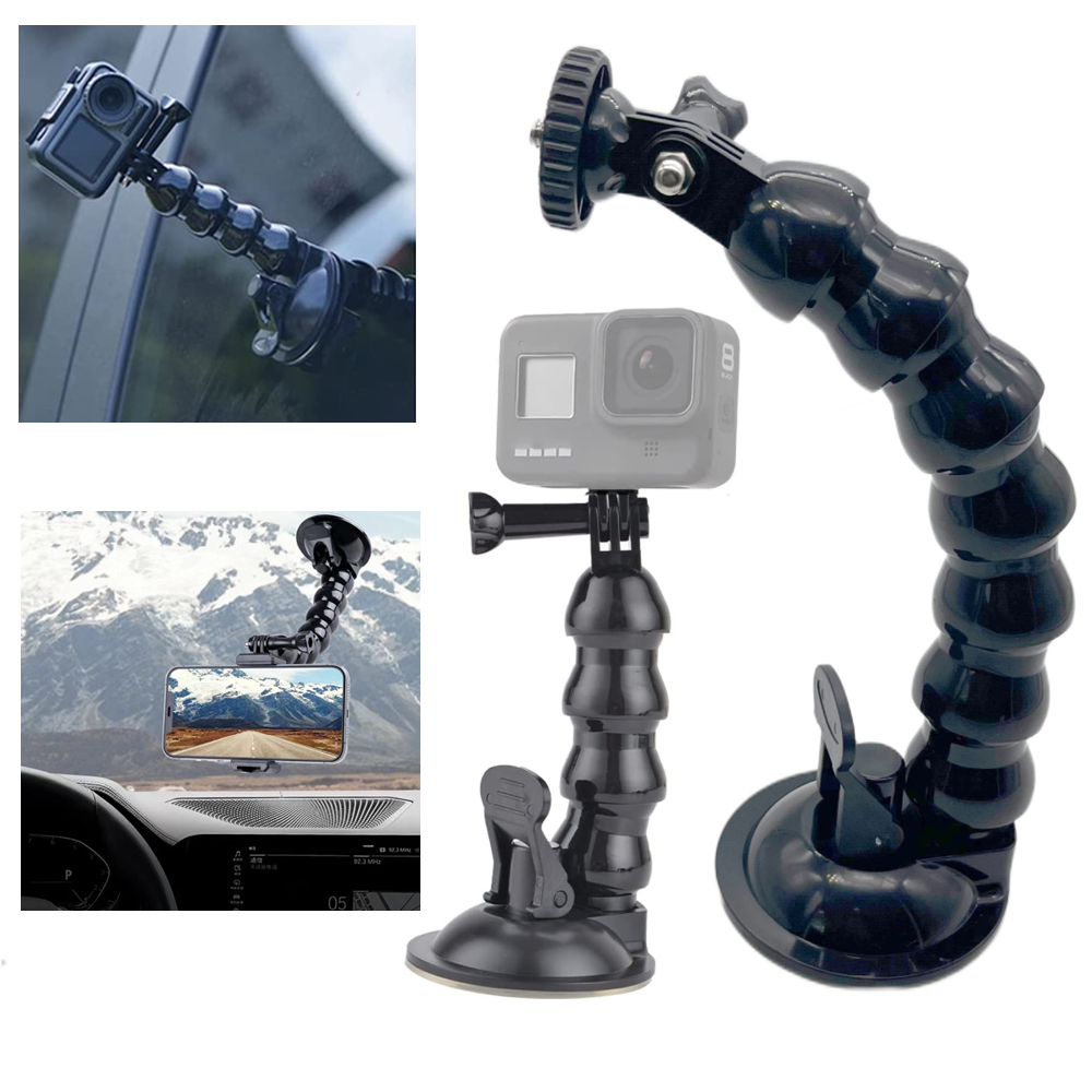 حامل شفط للزجاج الأمامي للسيار - مراجعة Runcam Camera وسعره