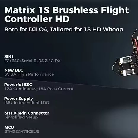 وحدة التحكم بالطيران BETAFPV M - مراجعة Betaflight Fc وسعره