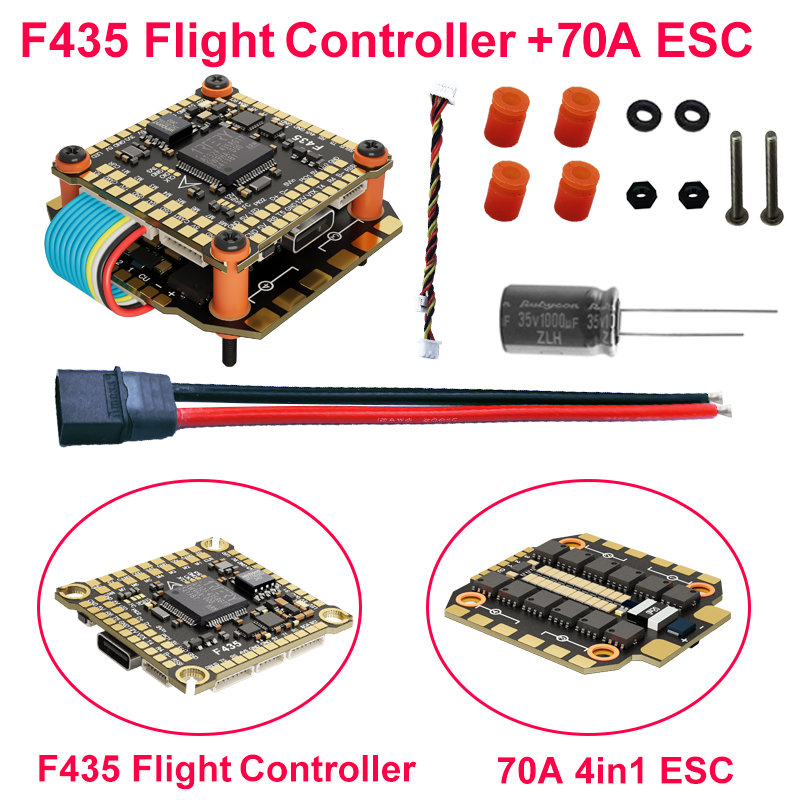 وحدة تحكم الطيران DAKEFPV F435 - مراجعة Betaflight Fc وسعره