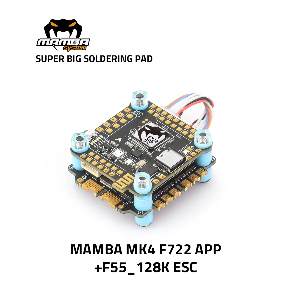 Diatone MAMBA F722 APP MK4 WIF - مراجعة F722 Flight Controller وسعره