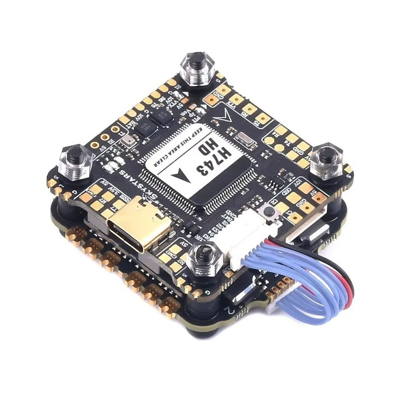 وحدة تحكم طيران SKYSTARS H743  - مراجعة 4 In 1 Esc وسعره