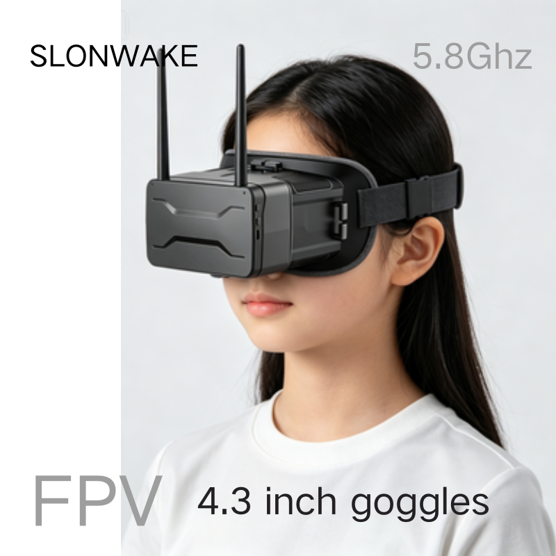 نظارات FPV بتردد 5.8 جيجاهرتز، - مراجعة Goggles Fpv وسعره