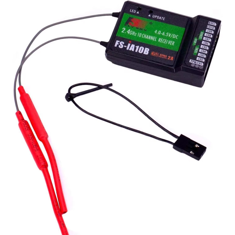 جهاز استقبال Flysky IA10B 2.4G - مراجعة Flysky Transmitter وسعره