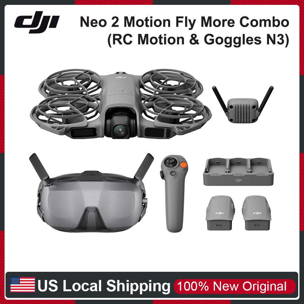 طائرة DJI Neo 2 Motion Fly Mor - مراجعة Drone Goggles Dji وسعره