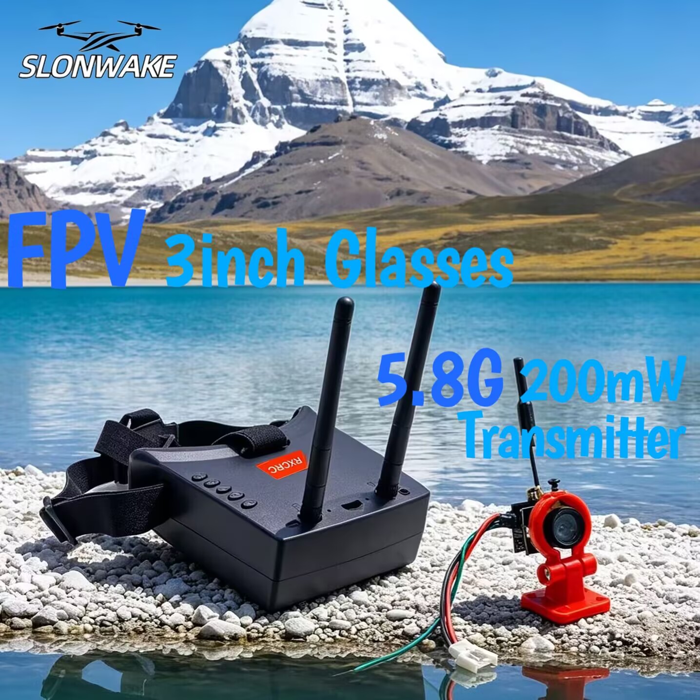 كاميرا إرسال تناظرية SLONWAKE  - مراجعة Analog Fpv Camera وسعره