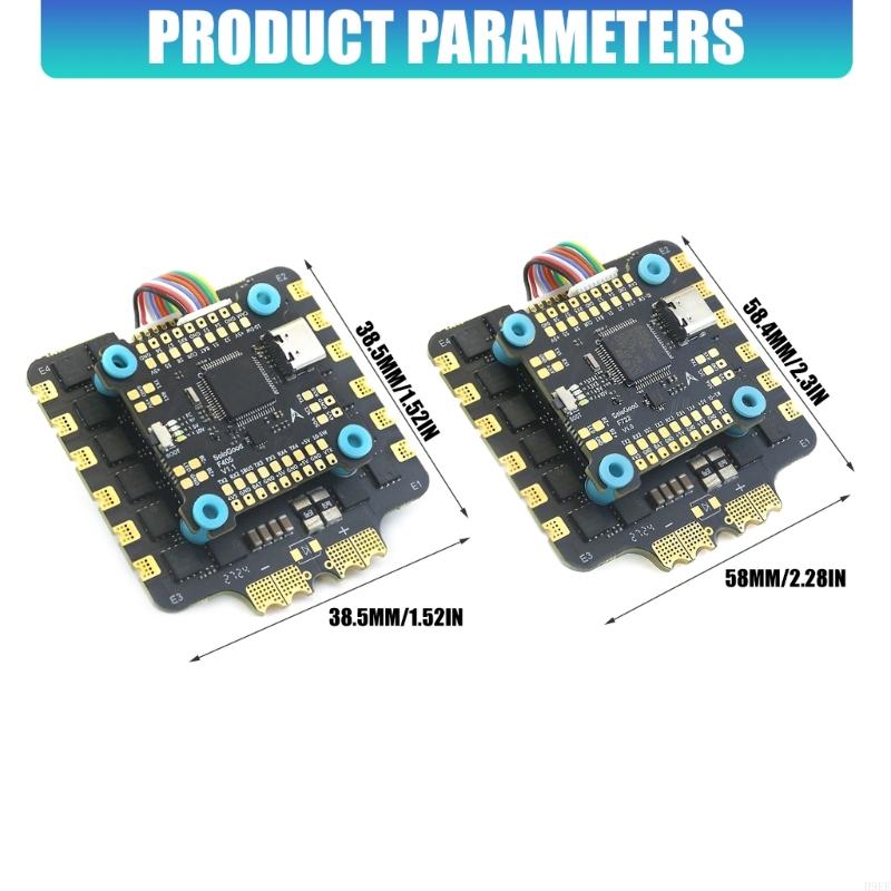 مجموعة محرك 80A 8S خفيفة الوزن - مراجعة F722 Flight Controller وسعره