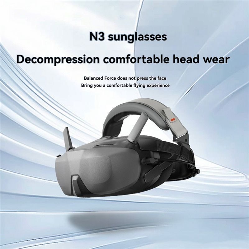 Y44A: حزام رأس إضافي لنظارات D - مراجعة Drone Goggles Dji وسعره