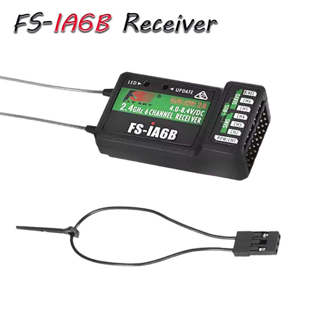 نظام راديو FS-i6 6CH 2.4GHz AF - مراجعة Flysky Transmitter وسعره