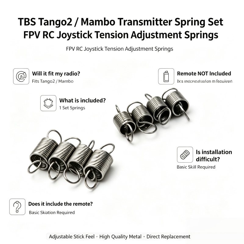 مجموعة نوابض لجهاز الإرسال TBS - مراجعة Rc Transmitter وسعره
