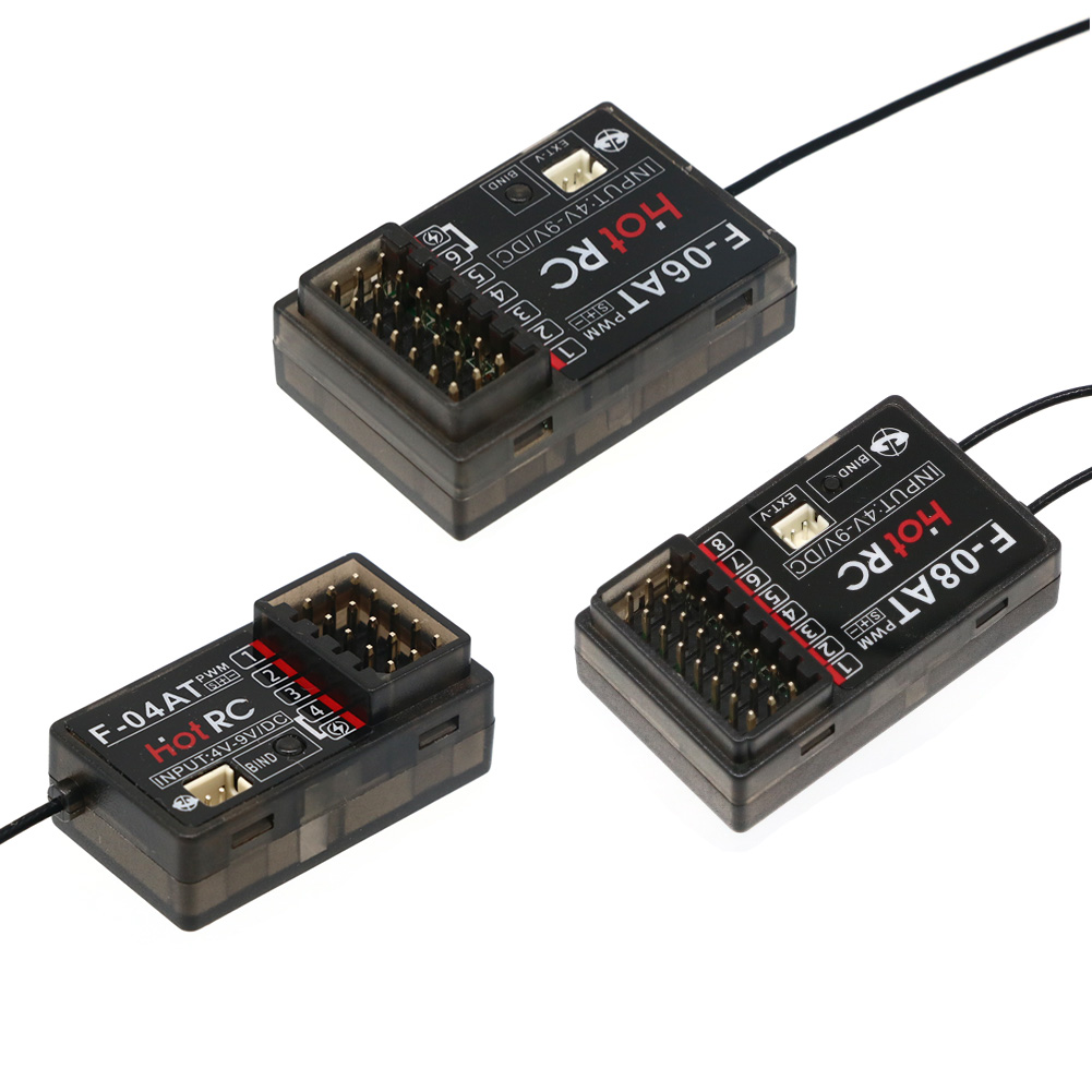 HOTRC 2.4Ghz F-04A F-06A F-08A - مراجعة Rc Transmitter وسعره